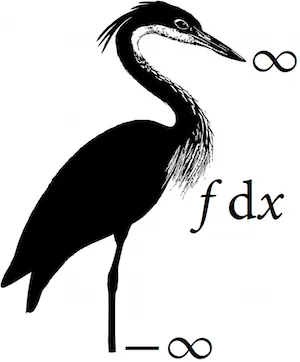 an integral of the 'heron' function